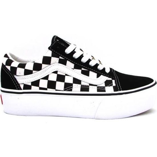 VANS SNEAKERS OLD SKOOL PLATFORM NERO BIANCO SCACCHI B3UHRK (36 - NERO) VANS SNEAKERS OLD SKOOL PLATFORM NERO BIANCO SCACCHI B3UHRK (36 - NERO)