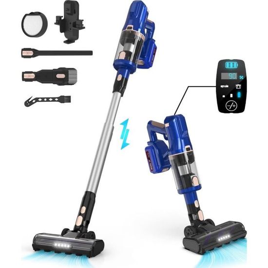 Aspirateur Balai Sans Fil DAYPLUS 2025 - Autonomie 30 Min - Charge Auto - Modèle CT012 - Neuf Sous Boîte