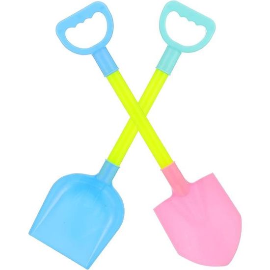 Licsaliwe Pelle à Sable pour Enfants avec Manche en Bois 2 pièces - Pelle à Sable de Jardin en Plastique 4x16 Pouces pour Jouet de Plage pour Enfants Licsaliwe Pelle à Sable pour Enfants avec Manche en Bois 2 pièces - Pelle à Sable de Jardin en Plastique 4x16 Pouces pour Jouet de Plage pour Enfants
