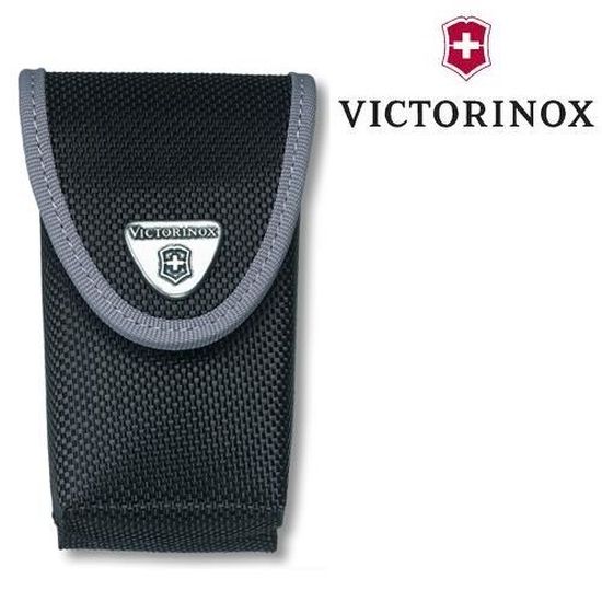Etui en Nylon Noir Victorinox - pour Couteau Suisse Modeles Swisschamp - Handyman - CyberTool