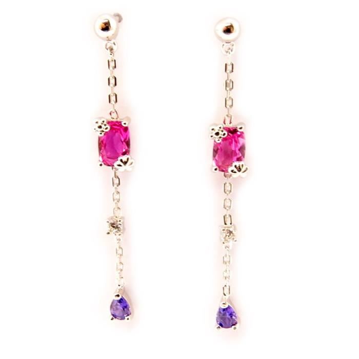 Boucles argent \