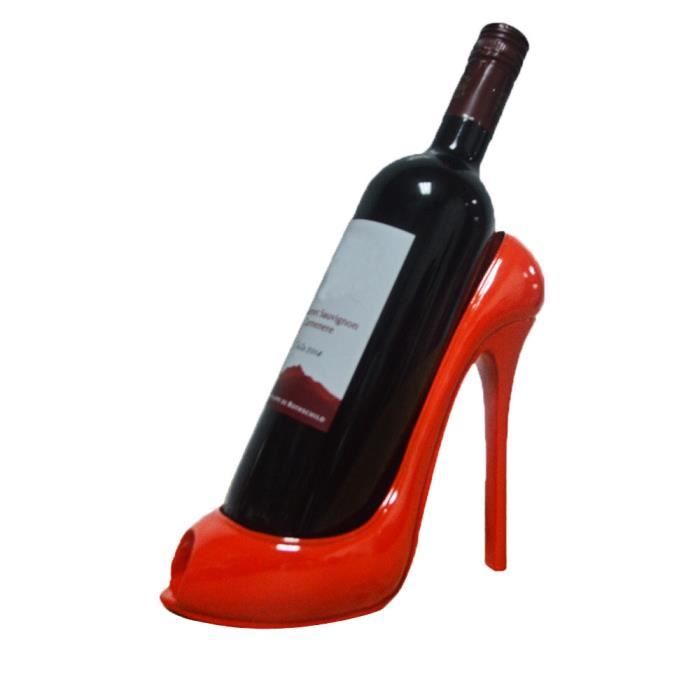 Casier à vin talon haut chaussure porte-bouteille stockage mariage fête décor ornement Gif aj1057