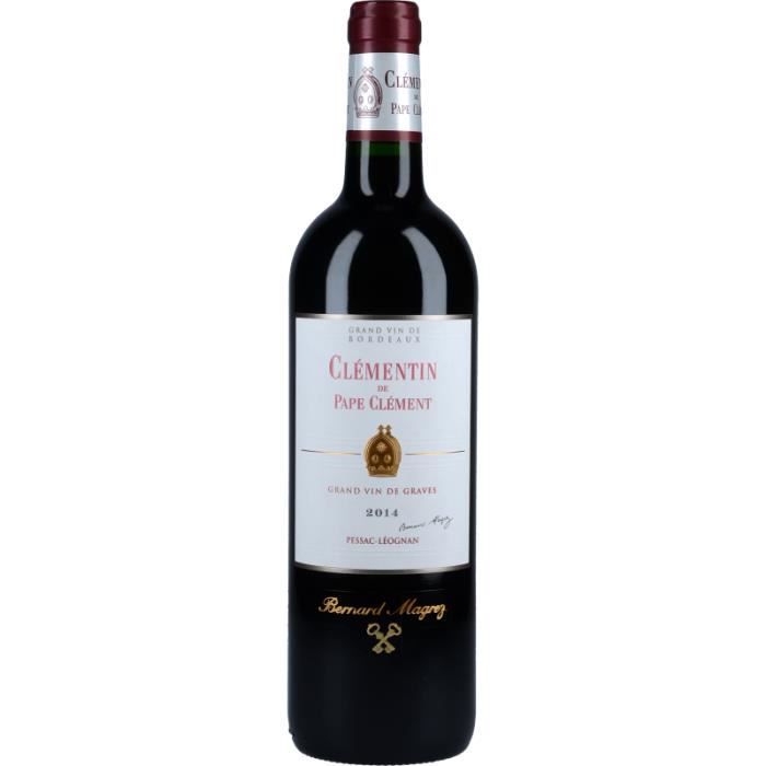 Vin Rouge - Clémentin du Château Pape Clément 2014 - Bouteille 75cl
