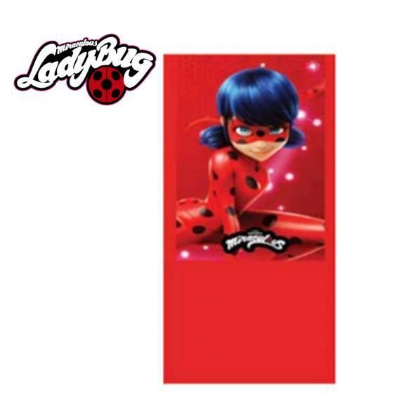 Mgs33 Echarpe Lady bug, Miraculous - Fille rouge rouge Taille Unique enfant