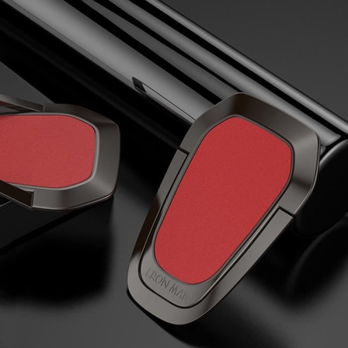 360 degrés universel anneau de doigt support pour samsung Huawei bureau support de téléphone Mobile support pour support - Type Red