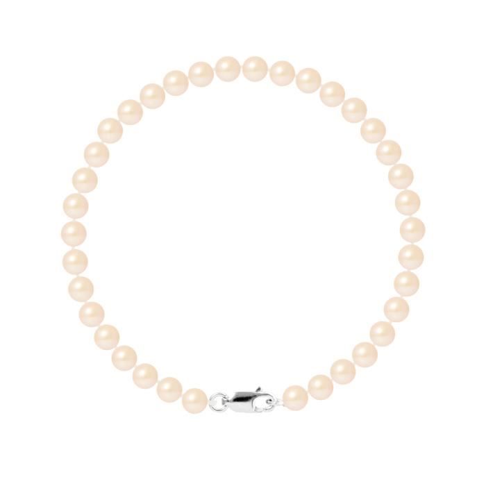 PERLINEA Bracelet Perles de Culture et Or Blanc 375° Femme