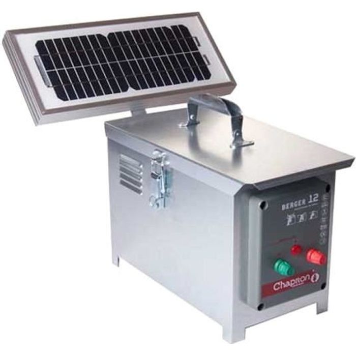 Electrificateur de clôture SOLAIRE Berger 12