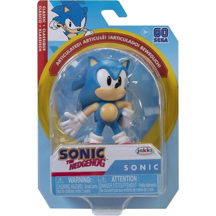 Sonic The Hedgehog - Figurine articulée 6.3 cm - 40687 - Personnage Classic Sonic