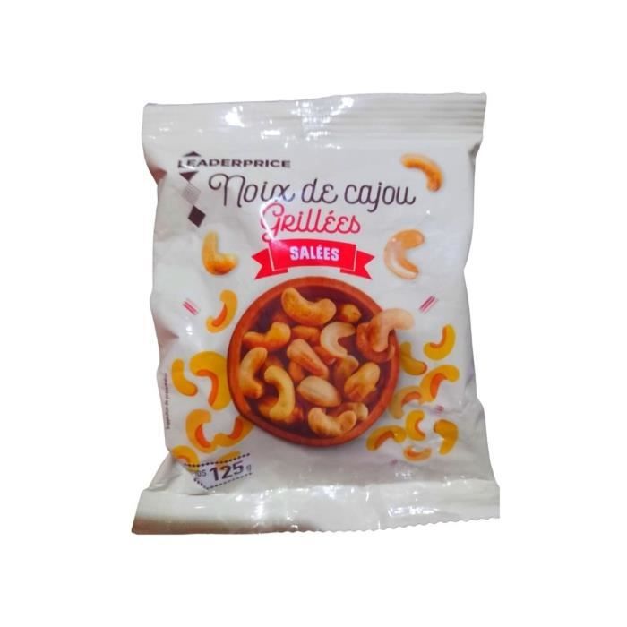Noix de cajou grillées salées - 125g