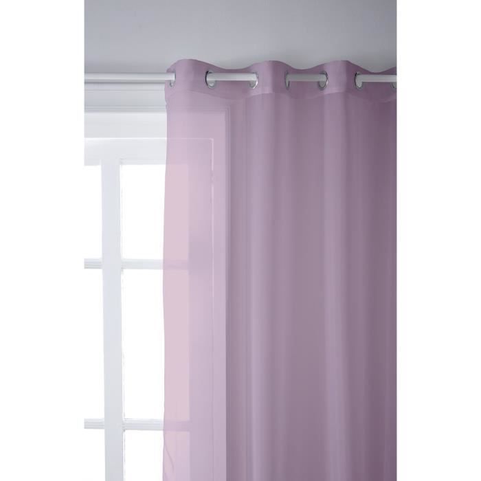TODAY Voilage 135x240 cm poudre de lilas TODAY