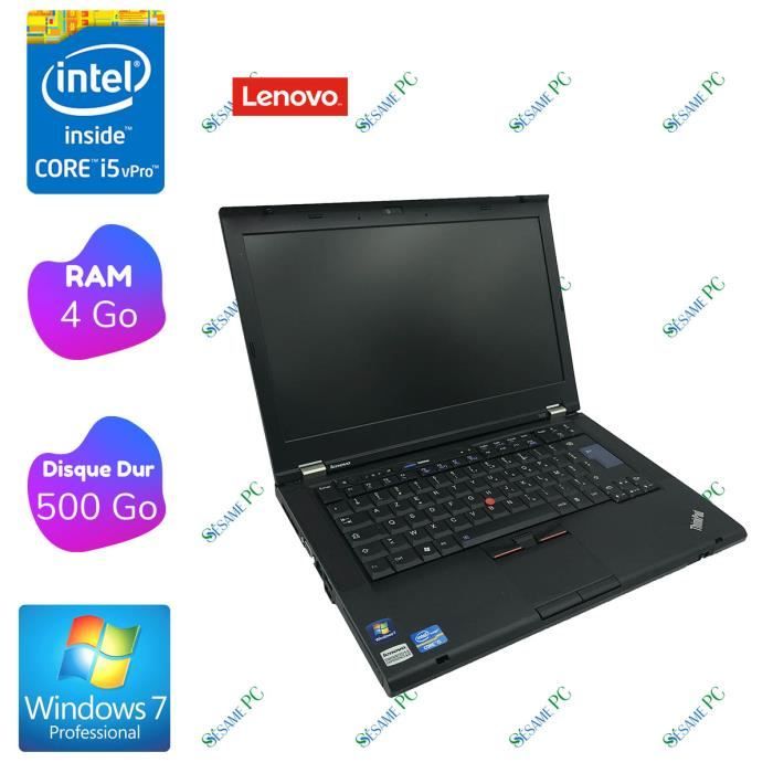 Lenovo T420 - Intel Core i5 2520M - RAM 4 Go - HDD 500 Go - 14