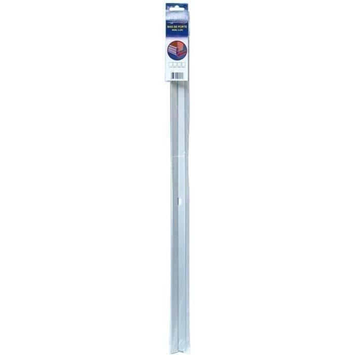 Bas de porte mobil - argent - 83 cm