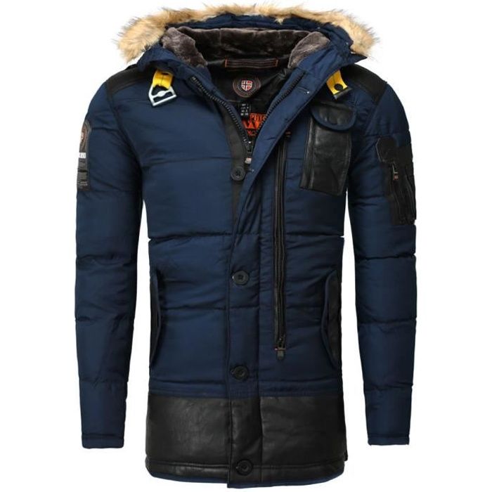 Parka homme Geographical Norway Parka Bussel bleu marine XXL