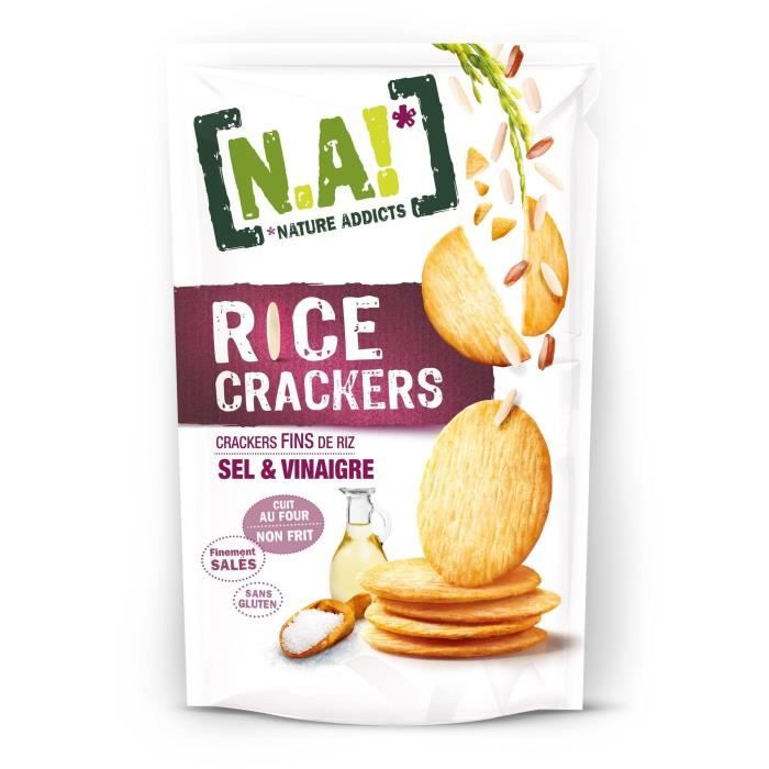 Crackers de riz sel et vinaigre 70g N.A!