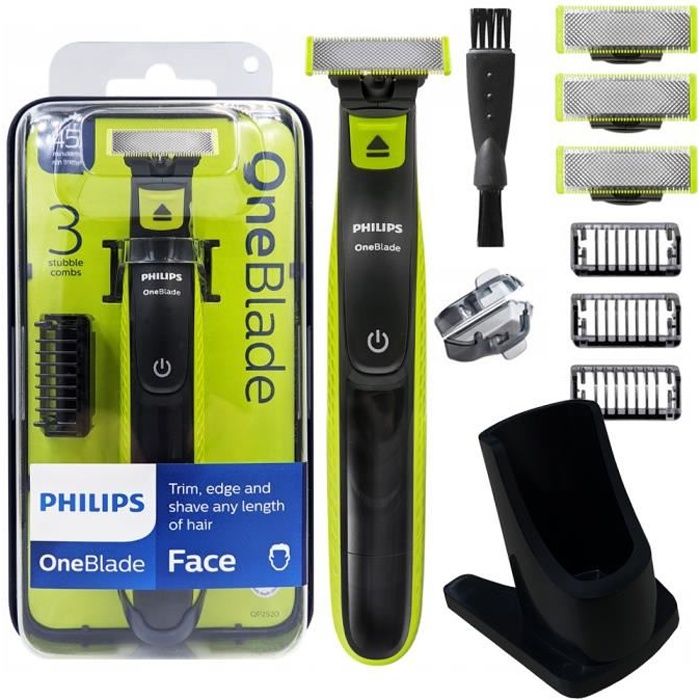 Philips Oneblade QP2620/20 rasoir à barbe pour le corps + 2x lame + support