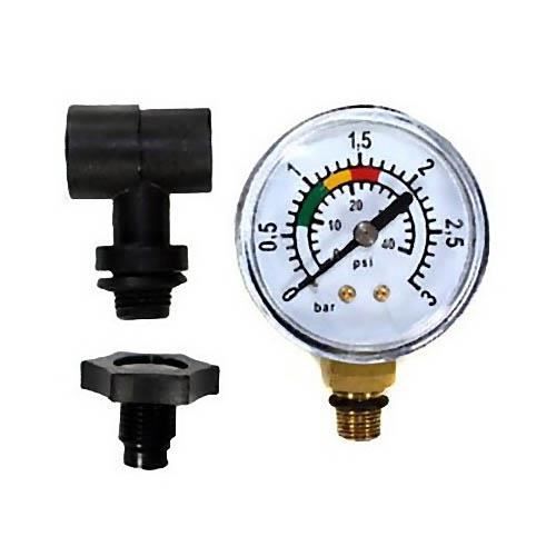 Kit complet manomètre pour filtre piscine polyclair et platine de filtration platiclair plus 6 m³-h