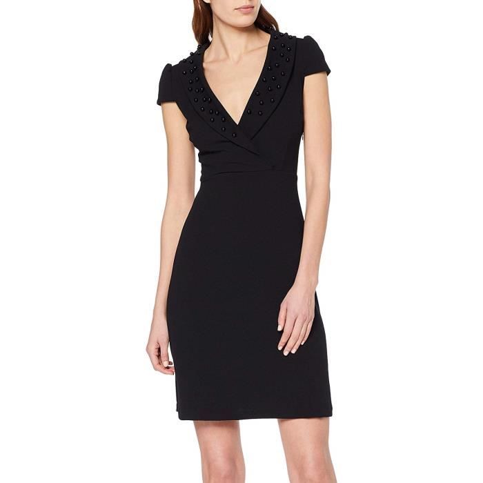 Rinascimento Cfc0091182003 Robe, Noir (Nero B001), Medium Femme - CFC0091182003-B001