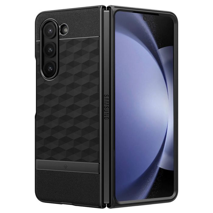 Coque téléphone - Spigen - Caseology Parallax - Samsung Galaxy Z Fold 5 - Noir - Protection MIL-STD 810G