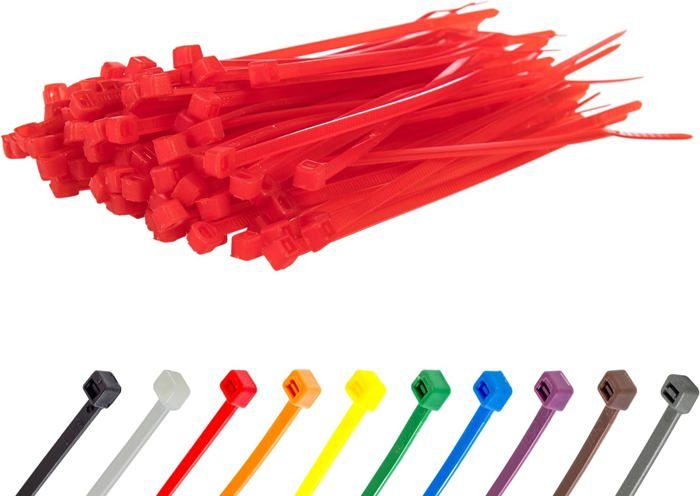 Bulk Hardware Nylon Kabelbinder 150 Mm (15,2 Cm) – Grün, 100 Stück – Für Haus, Garten & Werkstatt