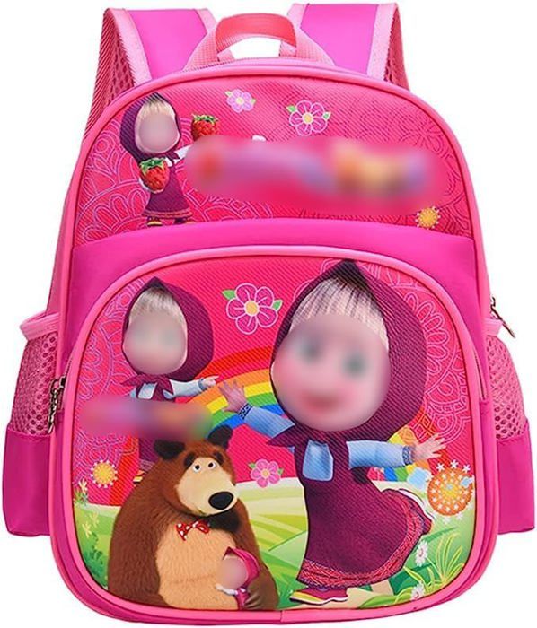 Sac A Dos Enfant Masa Et Ours Backpack 3D Cartoon Cartable Pour Ecole Ou Voyage Maternelle Sac Creche Pour Enfants 3 A 8 Ans Cdiscount Bagagerie Maroquinerie