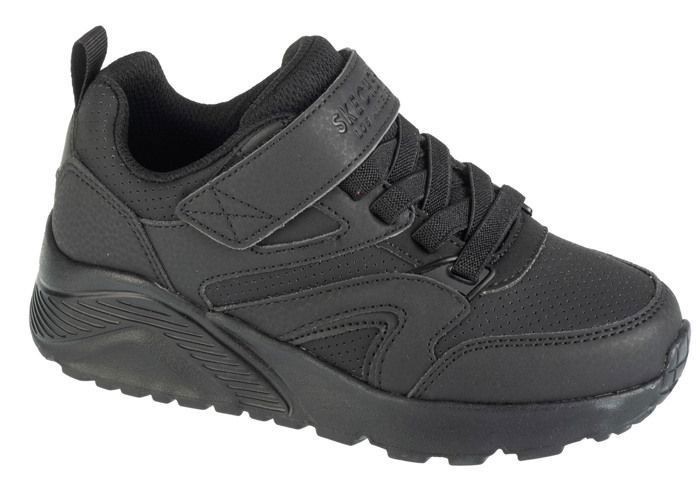 Skechers Baskets - SKECHERS - Uno Lite Echo Surge - Noir - Fermeture scratch - Air-Cooled Memory Foam