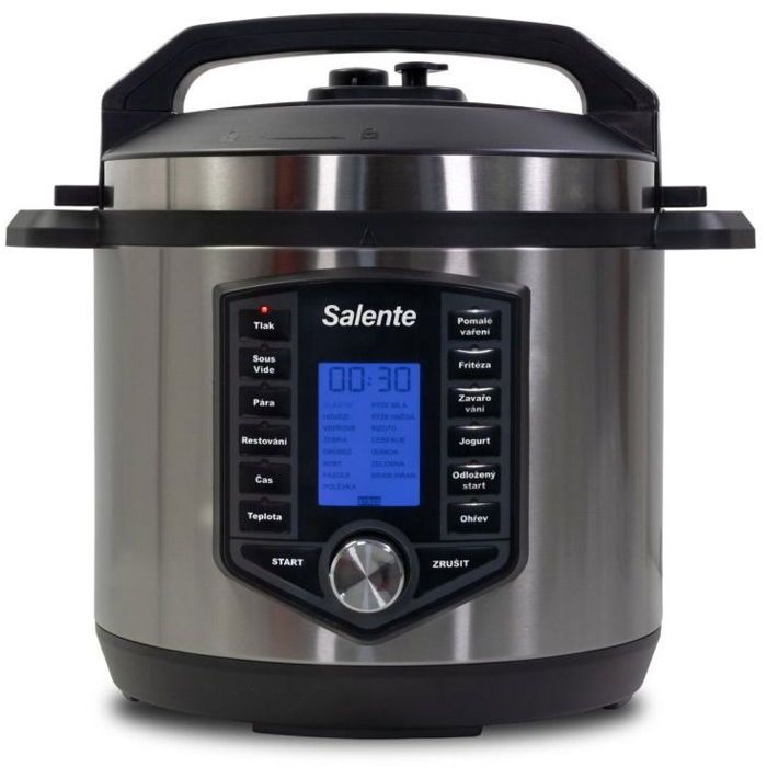 Marmite multifonctionnelle - SALENTE - Cuco II - 6L - 1200W - Argenté