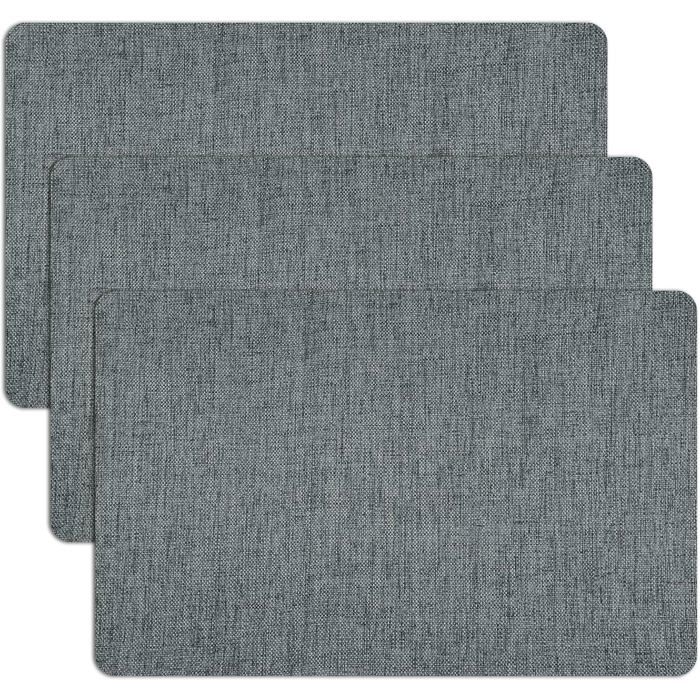 2 Pièces Patchs Réparation Tissu Lin Autocollants 28x20cm - Rustines Canapé, Sièges Voiture, Vêtements & Meubles