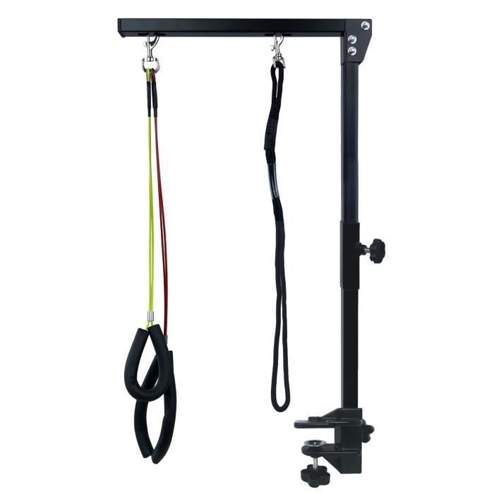 LILIIN Bras de toilettage pour animaux de compagnie avec pince réglable en hauteur pour chiens Chiens et Chats YYV