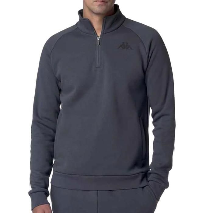 Sweat Gris Homme Kappa Gaspucio Sweat Gris Homme Kappa Gaspucio