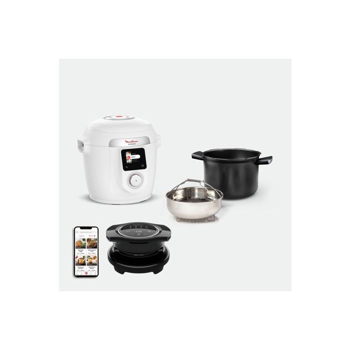 Cookeo Wifi 9 en 1 + Couvercle air fryer Extra crisp YY5855FB - vue 3