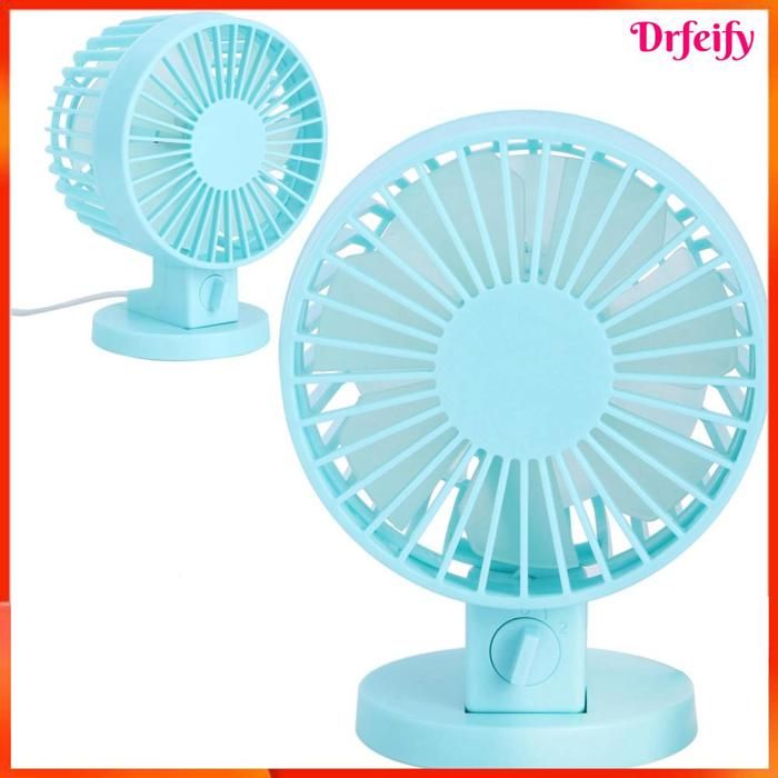 Ventilateur portable - AKOZON - Mini USB - 2 vitesses - Ultra silencieux - Inclinable 0–45° - Akozon