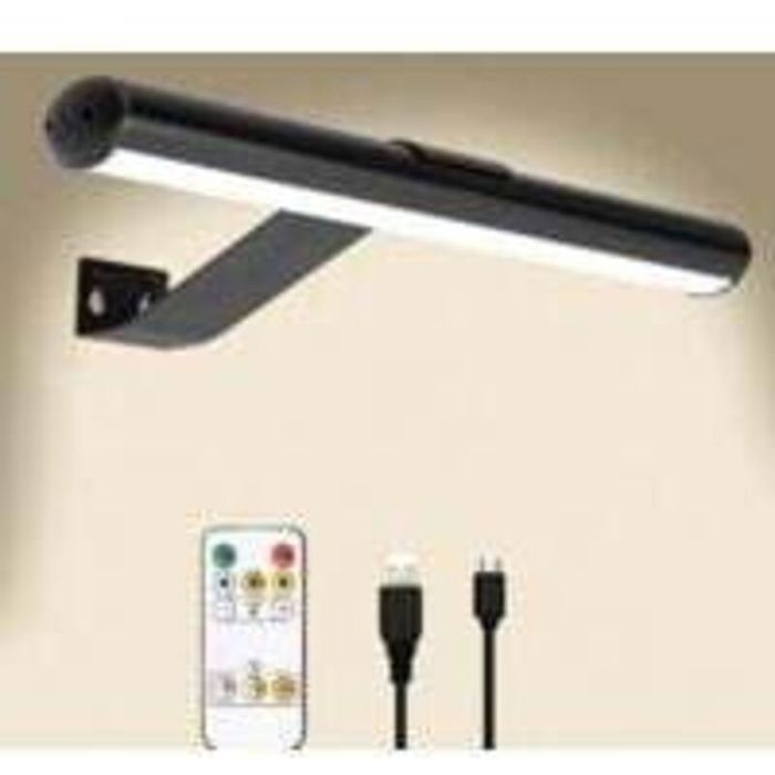 Applique murale LED sans fil - PZCC - PZCC - Détecteur mouvement - Batterie 4000 mAh USB-C - 3 températures