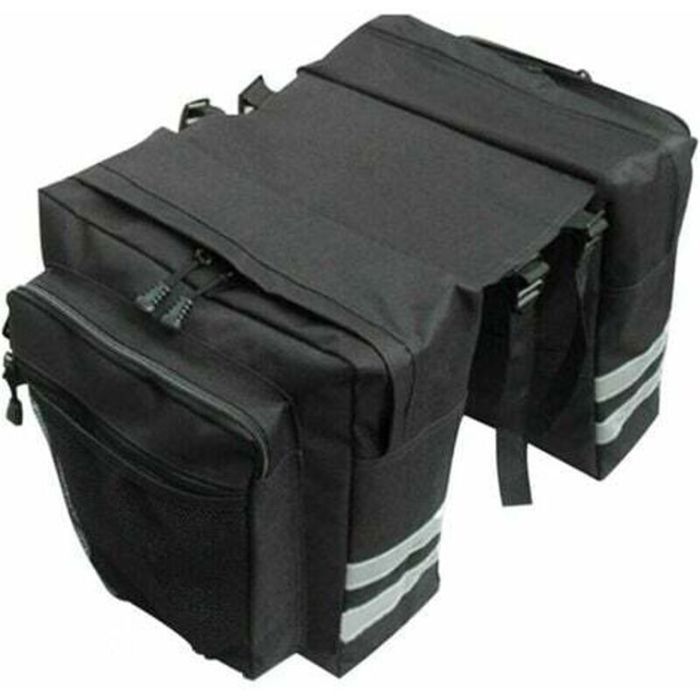 Sacoche vélo étanche Double sacoche arrière - PVC imperméable - Résistant aux déchirures
