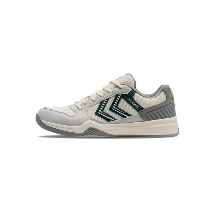 Chaussures indoor Hummel All Court - white/green Chaussures indoor Hummel All Court - white/green