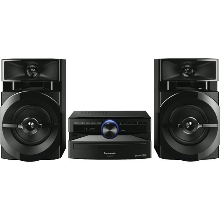 Mini système PANASONIC SC UX100EE K 300 CDMP3