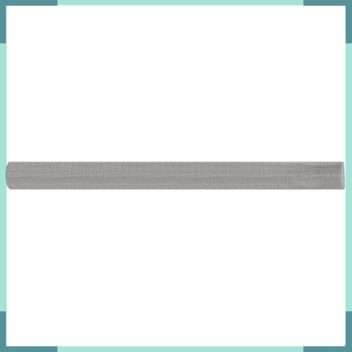 FHE Écran en maille 8 Mesh - Acier inoxydable - Extérieur - Jardin - Argenté - 120x200 cm