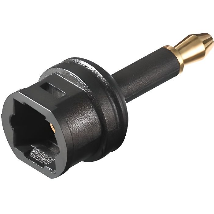 Alpexe® adaptateur audio 3,5 mm mini Connecteur > Câble Optique-Toslink jack - A 003 - A 003