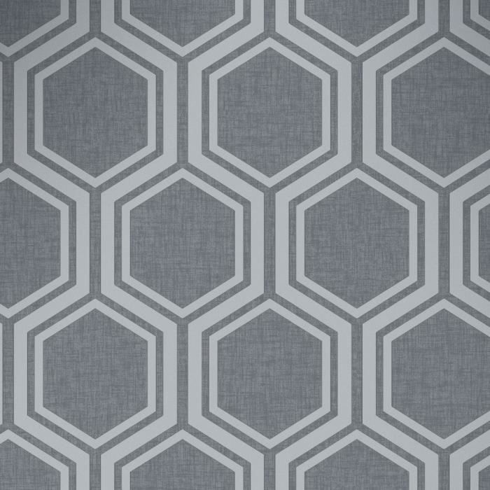 Luxe Hexagone Métallique Or Argent Rétro Texturé Qualité Papier Peint Revêtement Mural Luxe Hexagone Métallique Or Argent Rétro Texturé Qualité Papier Peint Revêtement Mural