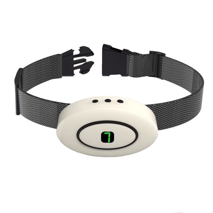 Collier Anti-aboiement Intelligent Pour Chien - Modes Son/vibration/choc, étanche IP67, Rechargeable
