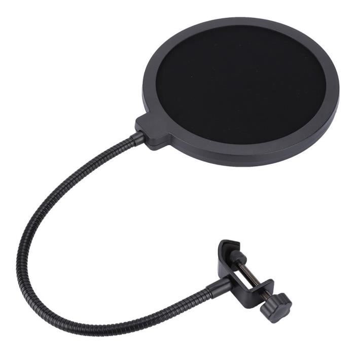 Filtre Anti-Pop Microphone Miloll - Double Couche - Pour Studio, Podcast Et Streaming