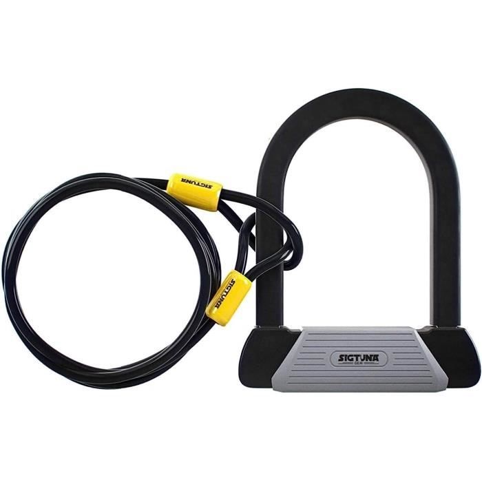 Antivol pour moto, mini cadenas de vélo, antivol en U robuste, anse de