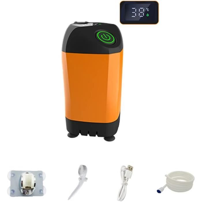 Douche Camping Portable AUTOPkio - Batterie 4500mAh Rechargeable - Pompe IPX7 - Idéal Randonnée Plage Voiture Animaux