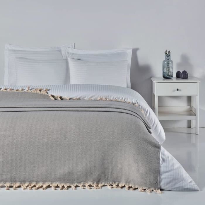 Couvre-lit matelassé , patchwork floral, automne | Kaufen auf