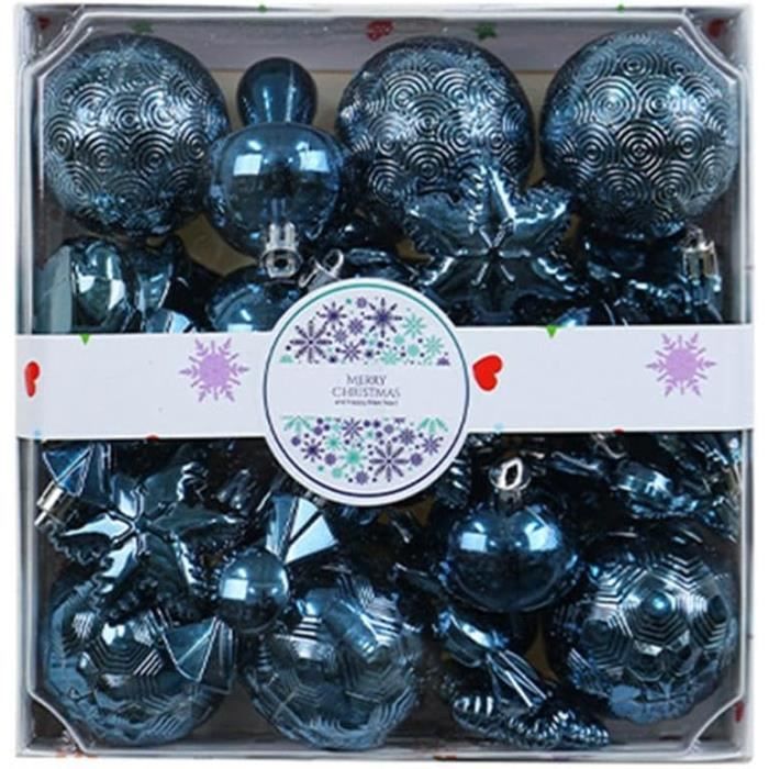 Lot de 28 décorations de Noël à faire soi-même, accessoires colorés et