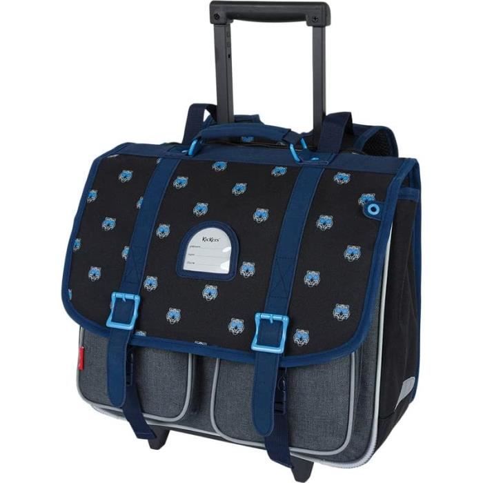 Cartable Kickers Boy 35 Cm - Dos Matelassé, Bandes Réfléchissantes, Idéal Maternelle & CP Garçon