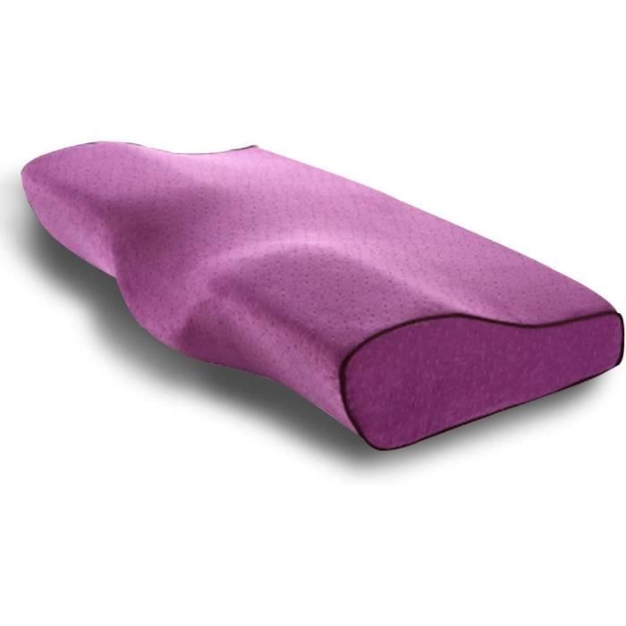 Oreiller En Mousse Mémoire De Forme Pour Enfant Et Bébé - Respirant, Couleur Grise