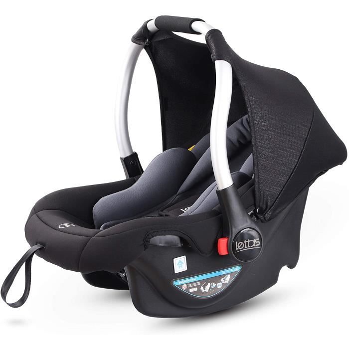 Lettas Siege Auto Groupe 0 0 13kg De La Naissance A 12 Mois Poids Leger Bebe Coque Avec Upf 50 Ombre Cdiscount Puericulture Eveil Bebe