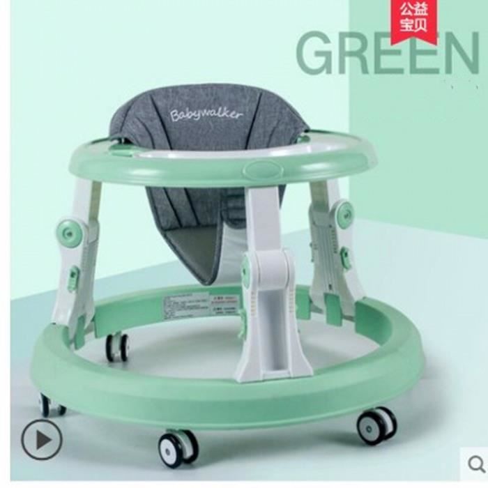 Version Vert Trotteur Bebe 6 7 18 Mois Anti O Jambe Garcon Fille Chariot Multi Fonction Anti Renversement 31 Achat Vente Youpala Trotteur Cdiscount