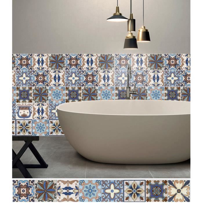 Hc 20cm X 20cm X 5m Maroc Carrelage Sticker Autocollant Film