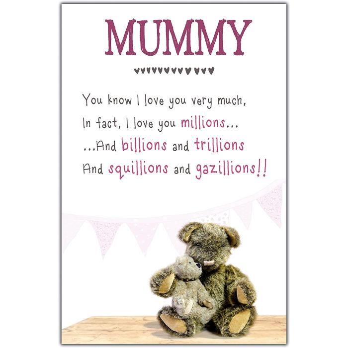 Carte D'anniversaire Pour Maman Avec Mots Sentimentaux - Marque Xpress Yourself, Neuf, Royaume-Uni
